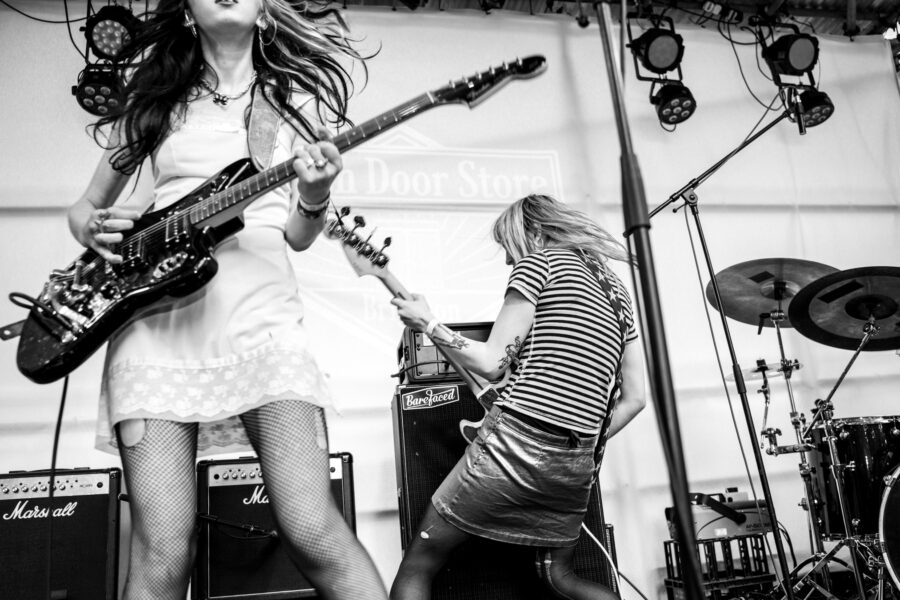 Hot Wax at Green Door Store Garden Party