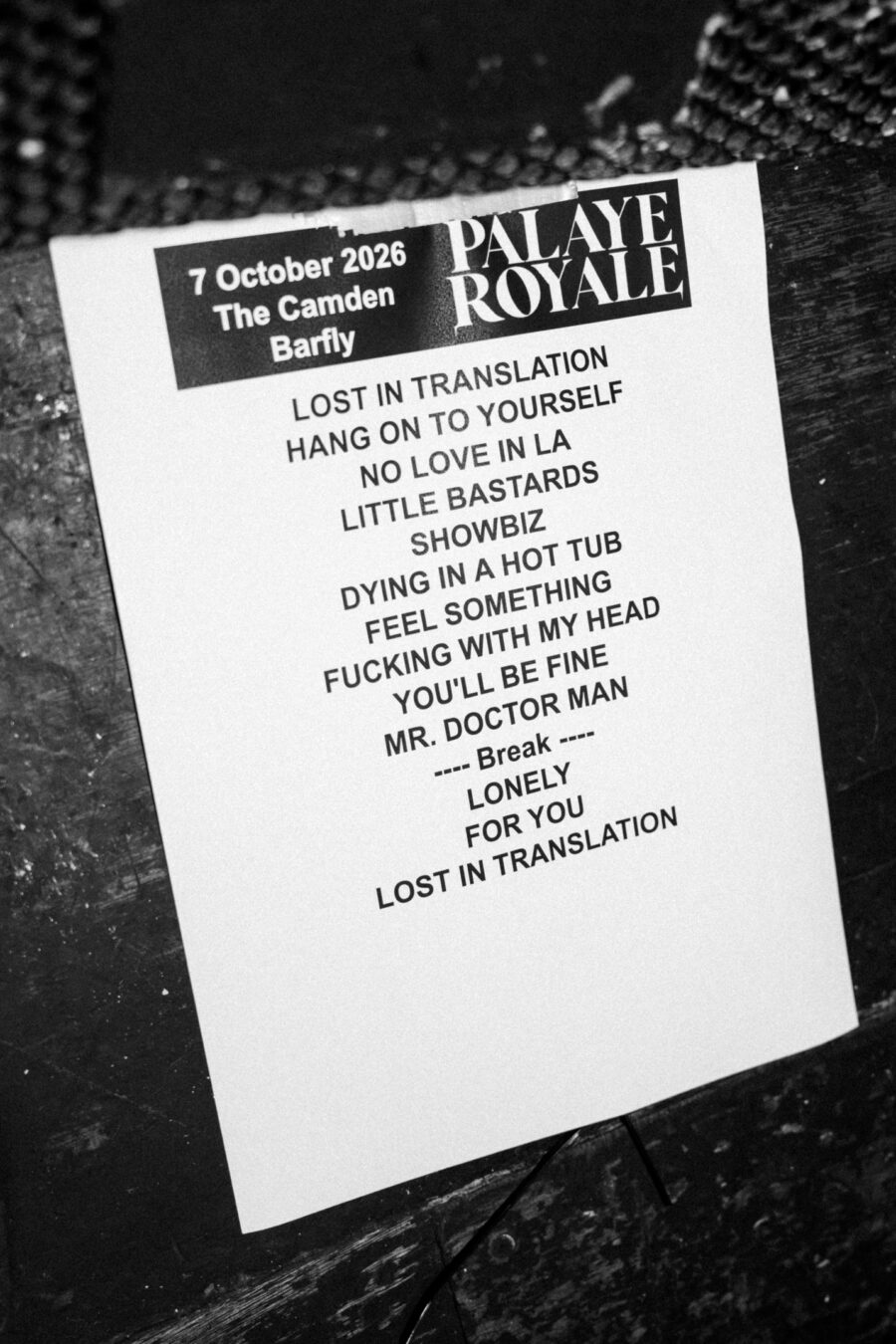 Palaye Royale at The Barfly Camden